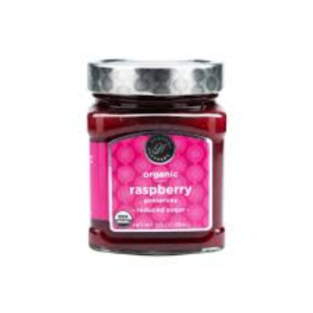 ORGANA RASPBERRY REDUCED SUGAR 370G